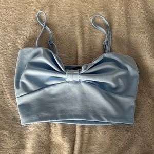 A light blue tank top size xs